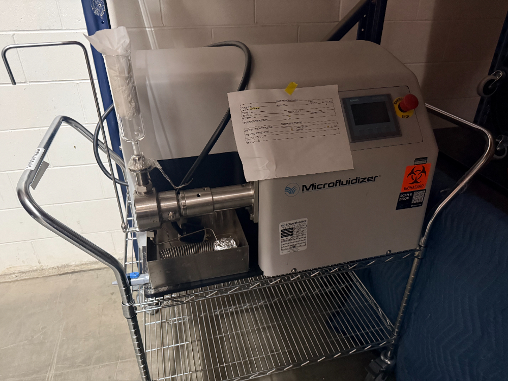 Image of Microfluidics LM-20 Microfluidizer